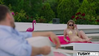 ΚΏΛΟ Σέξι Eyla έχει την πρώτη πρωκτική εμπειρία με sugar daddy