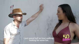 50-geus - a-Anjing ti jalan ku mere burit pikeun lima puluh real anal